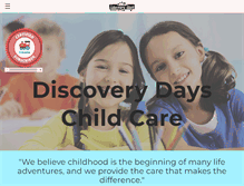 Tablet Screenshot of discovery-daysmuskego.com